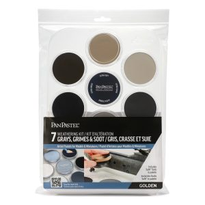 PanPastel 7 Grays, Grime & Soot colors Pastel Set
