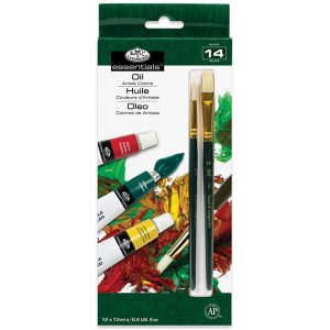 ROYAL & LANGNICKEL OIL PAINT, 12-PIECE