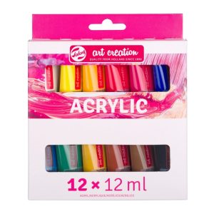 TALENS ART CREATION Acrylic colour set of 12ml.