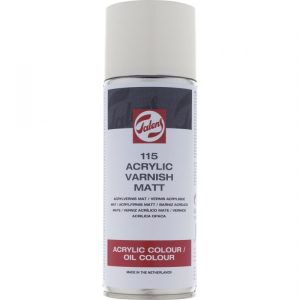 TALENS Acrylic Varnish Matt 115 Spray Can 400 ml