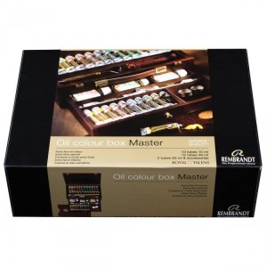 REMBRANDT Oil Colour Paint Master Wood Box Set