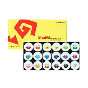 ShinhanArt Shami POSTER COLOUR 20ml x 18Colours SET