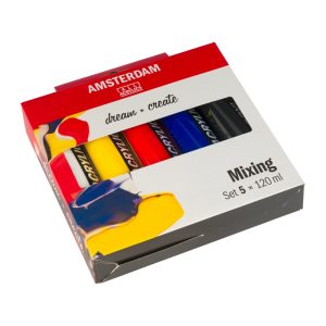 Amsterdam Standard Series Acrylic Set | 5 x 120 ml tubes