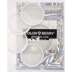 SILICONE ROUNDLOOK MOLDS 4PCS SET  COLORBERRY