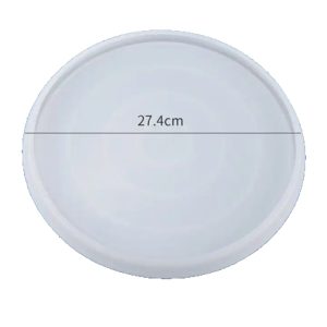 Silicone Mold Large Tray Round Coaster
