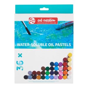 TALENS ART CREATION WATER-SOLUBLE OIL PASTELS set of 36PCS