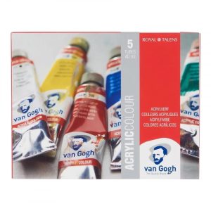 Van Gogh Acrylic Colour Set | 5 x 40 ml | 10 x 40 ml